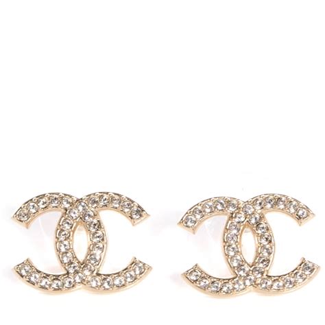 aretes chanel original|chanel earrings fashionphile.